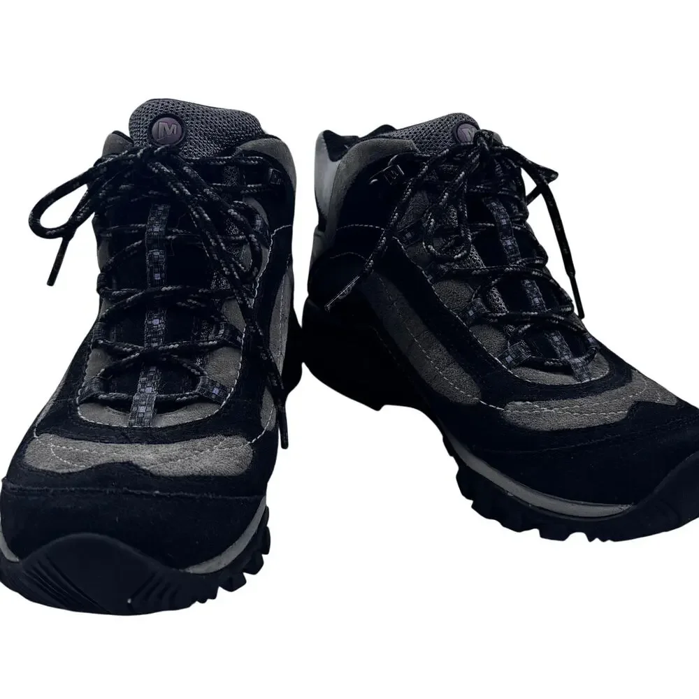 Merrell Siren Leather Waterproof Vibram Comfort Outdoor Hiking Boots Women's 7